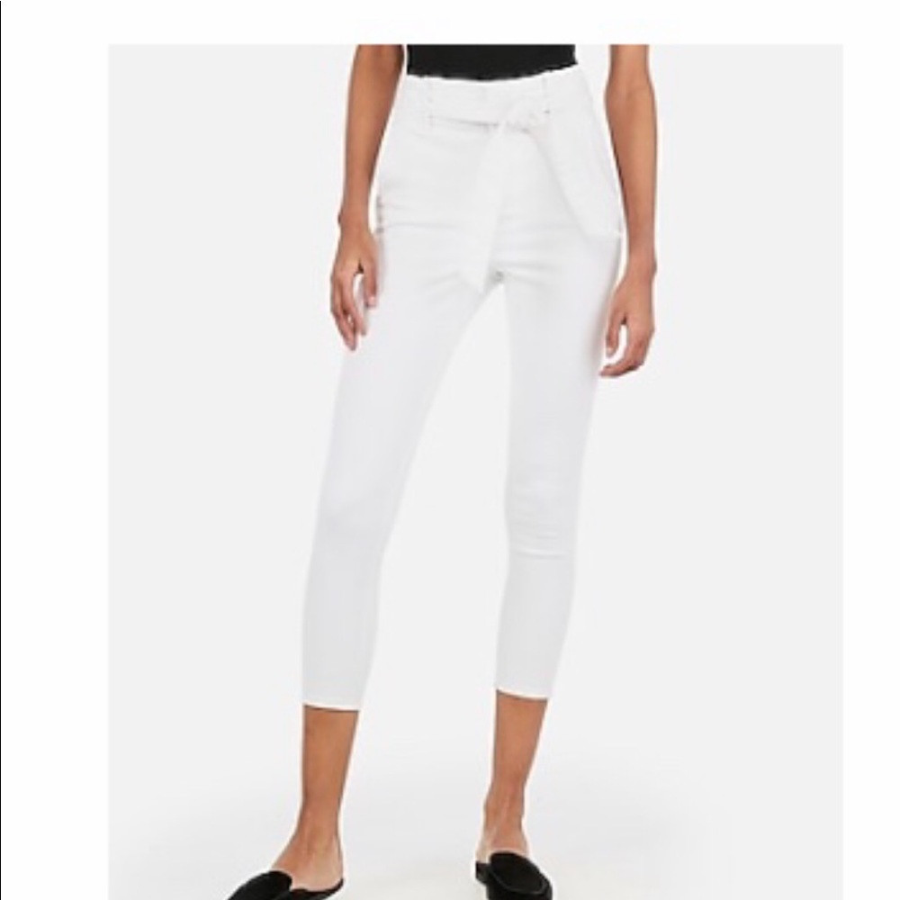 🔥NWT EXPRESS CROP HIGH WAIST🔥 - Picture 4 of 9